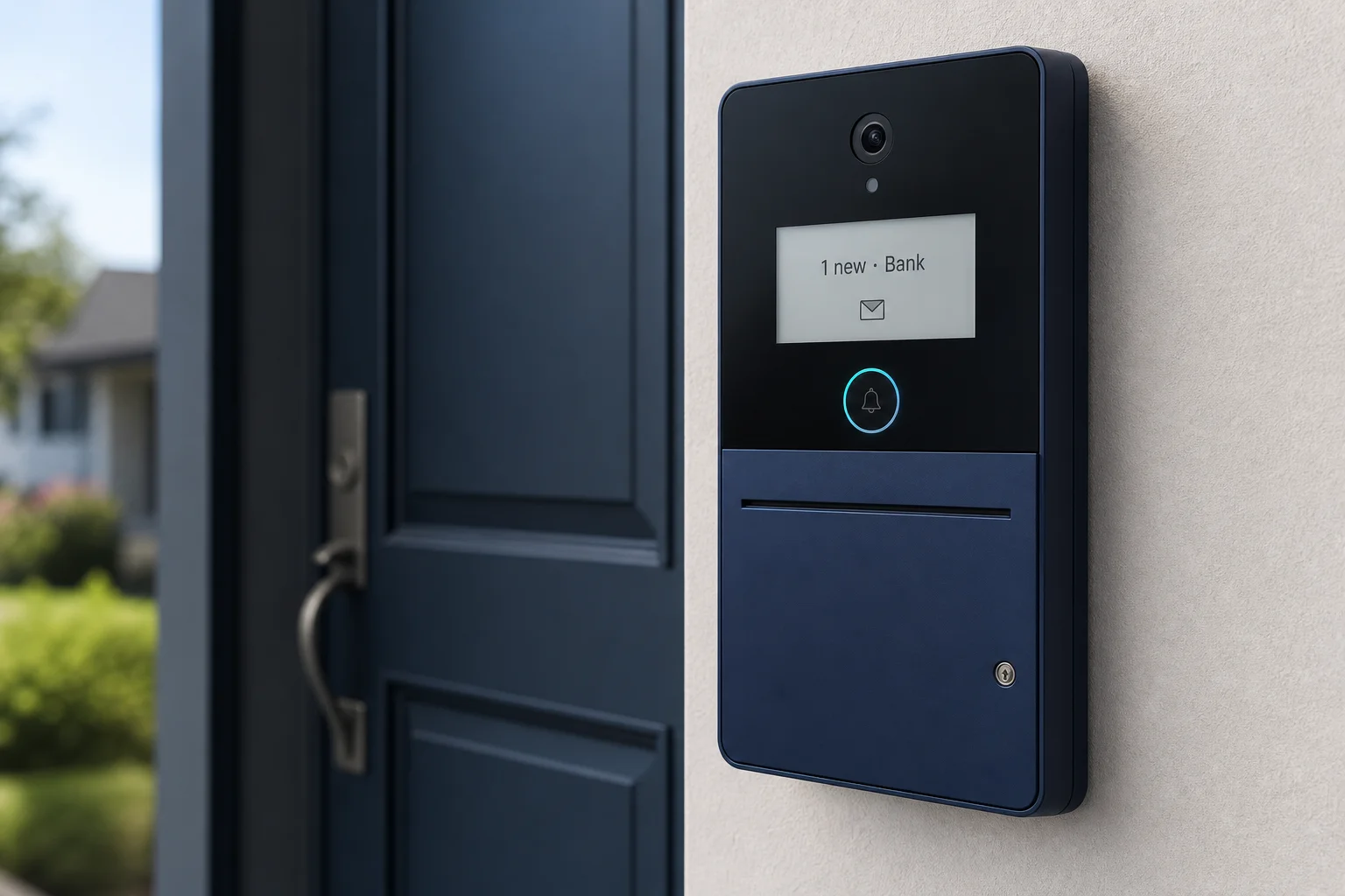 Future doorbell and eMbox unified